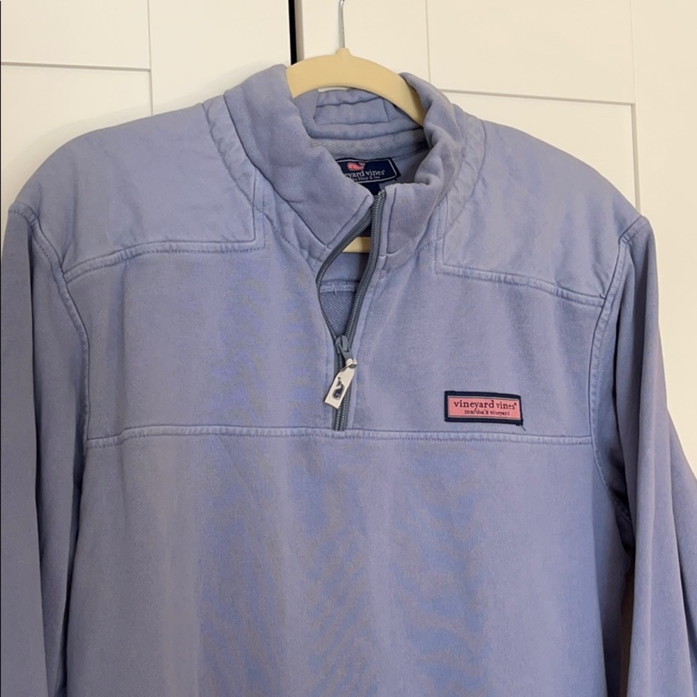 Vineyard vines shep shirt in powder blue EUC